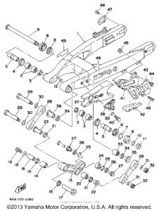 WR500ZE Бугель