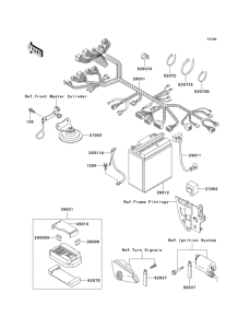 EX250 Электрика