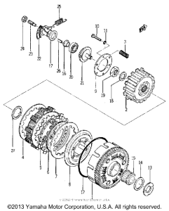 YM2C Сцепление