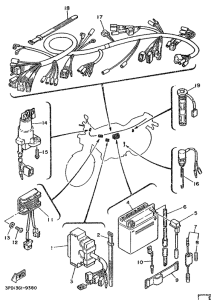 TZR125 Электрика 1