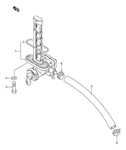 LS650 Топливный кран