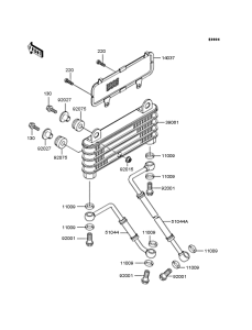ZX900 Масляный картер