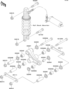 ZX900 Подвеска