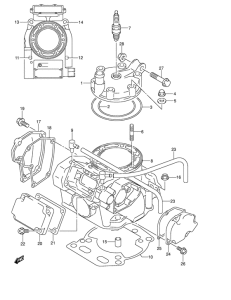 RM250 Цилиндр