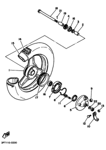 PW50 PW50E Transom + tube