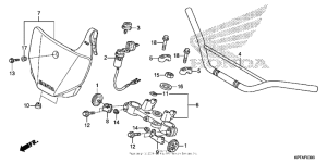  Handlebar + top bridge