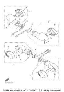 YZF-R1 Поворотники