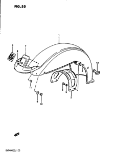 GV1400 Переднее крыло