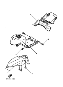 YA100W ﾌﾛﾝﾄﾌｴﾝﾀﾞ