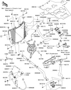 ZX1000 Radiator(1 / 2)