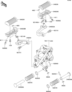 EJ650 Подножки