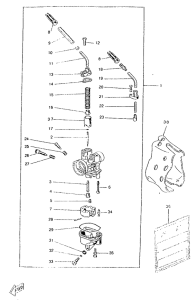 CW50RS Карбюратор