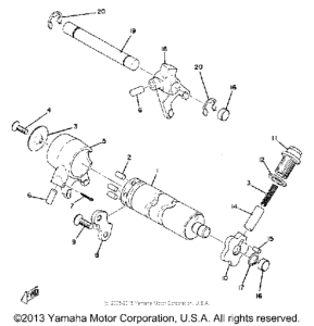 TY80B Переключение скоростей