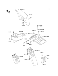 KLE500 Fenders(1 / 2)
