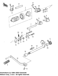  Переключатель передач