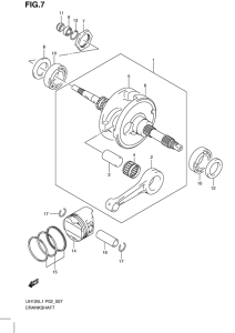 UH125 Вал коленчатый