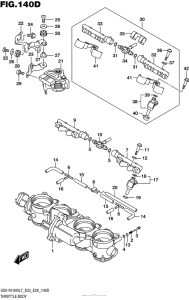 GSX-R1000 Throttle Body (Gsx-R1000Al7 E03)