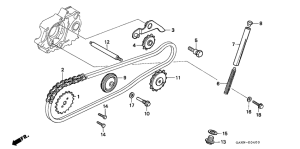  Cam chain /  tensioner