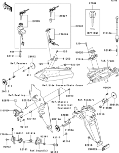ZX1000 Замок зажикания