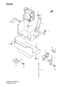 DL650 (ABS) Abshydraulikei