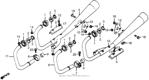 CB650 Глушитель