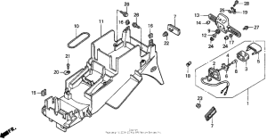 CBR900RR Задний бампер