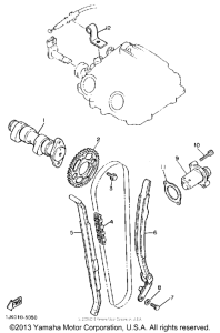 XT600S Camshaft - chain