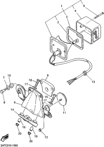 SR400 ﾃｰﾙﾗｲﾄ