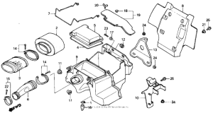 TR200 Воздушный фильтр