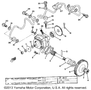 HS1B Масляный насос