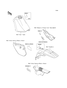 KMX125 Лейбл предостережения