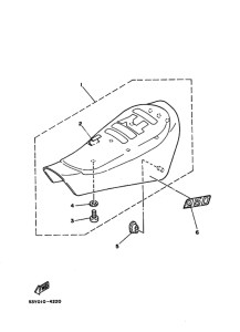 TY250 Пружина