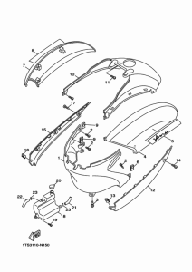 XC50 Боковые обтекатели