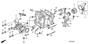 FES150 Головка цилиндров