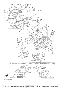 YZF600RMC Обтекатели