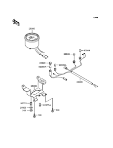 KMX50 Спидометр