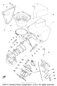 MX125C Впускная система