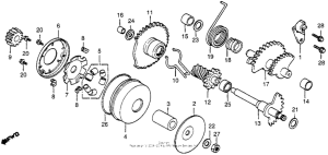 NU50 Drive face + kick starter