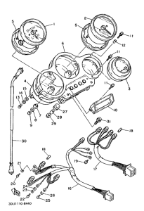 FZR1000 Приборы