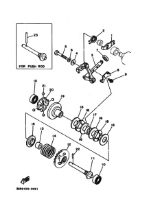 YZ125 YZ125D Корпус / кузов компл governor