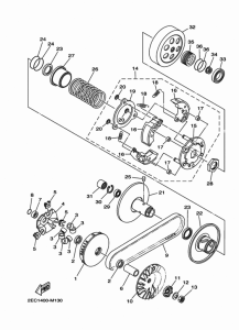 MW125A Сцепление