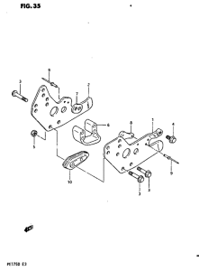 PE175 Направляющая цепи
