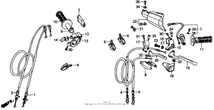 XR600R Handle switch 85-87