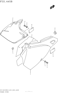 Frame Cover (Dr-Z400Sml5 E28)