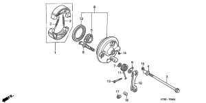PK50 Передний тормоз