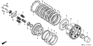 CMX450 Бендикс