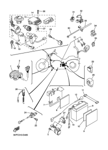 XVS400 ｴﾚｸﾄﾘｶﾙ 1