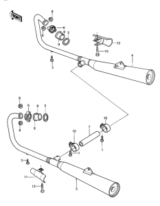KZ1000 Глушитель