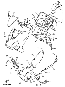 YP150D Motorverkleidung 1