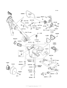 KL650 Воздушный фильтр